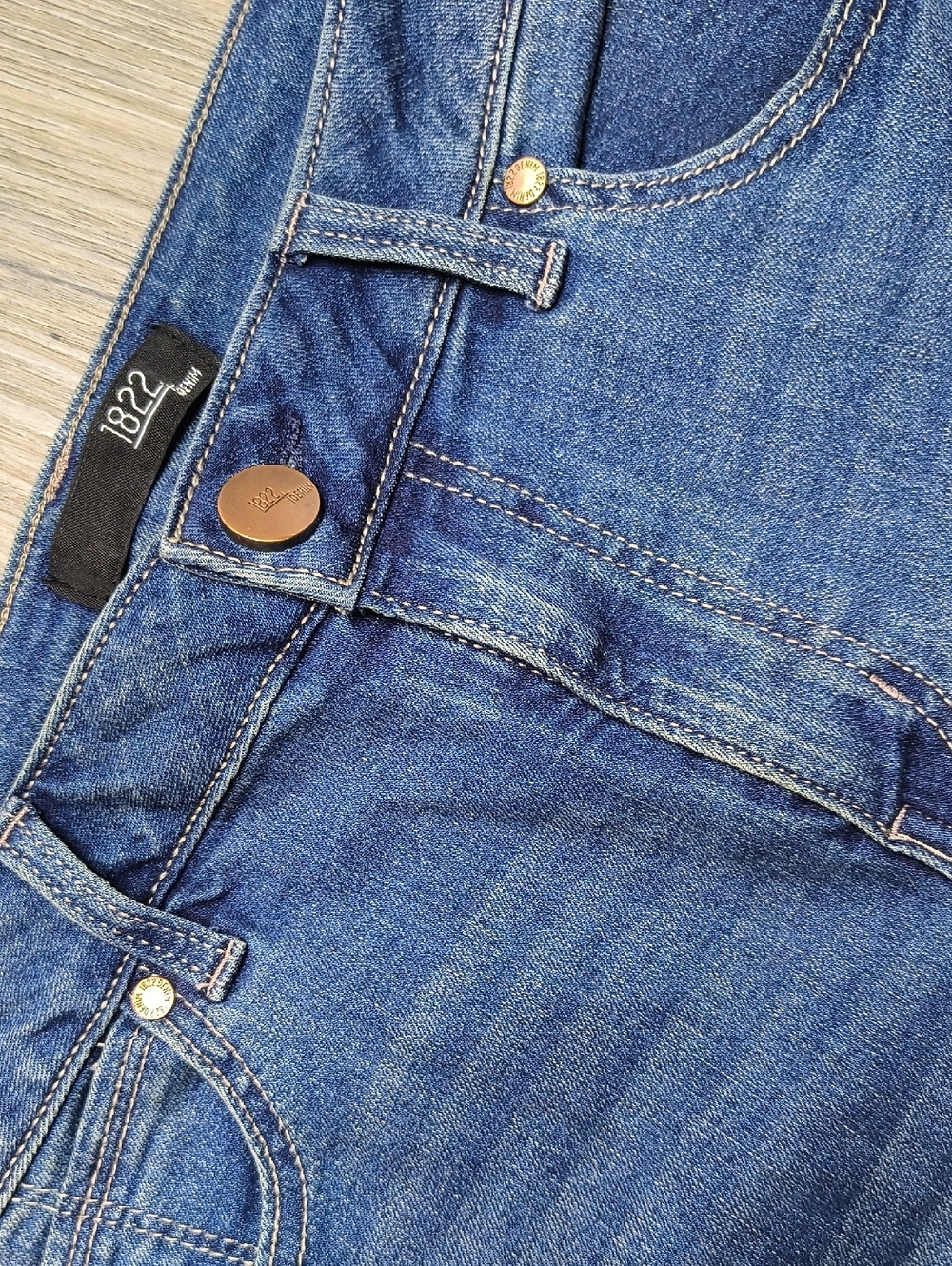 S1118 High Rise Skinny w/28" Inseam👖1822 Denim Women's Size 12 Jeans